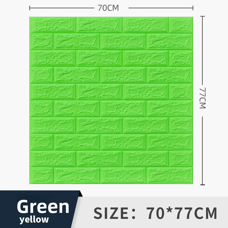 Foam 3d wall stickers