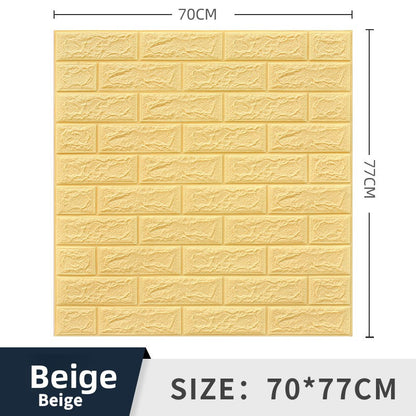 Foam 3d wall stickers