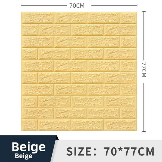 Foam 3d wall stickers