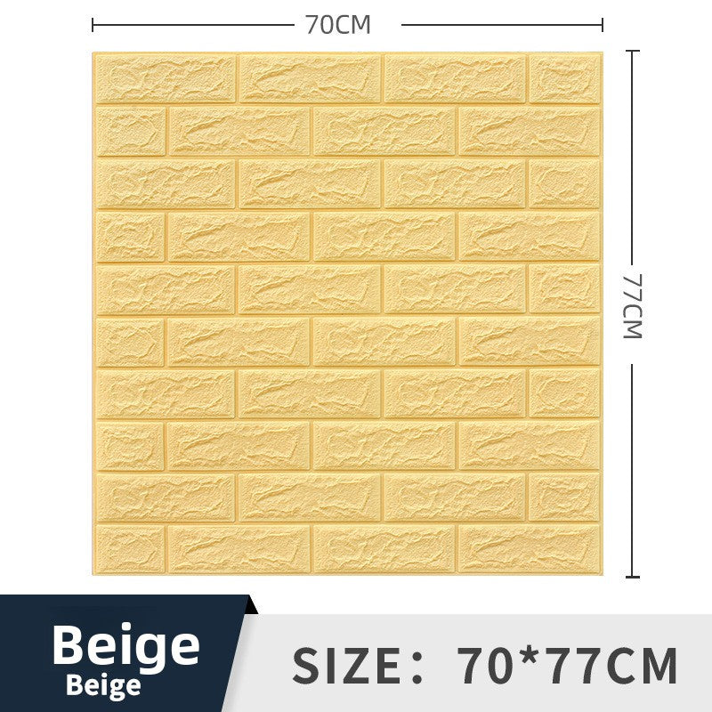 Foam 3d wall stickers