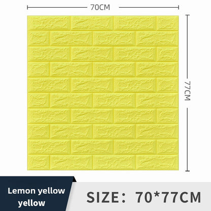 Foam 3d wall stickers