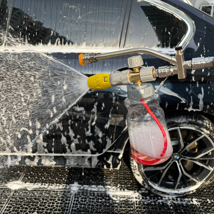 Foam bucket high-pressure car washing water gun PA bucket