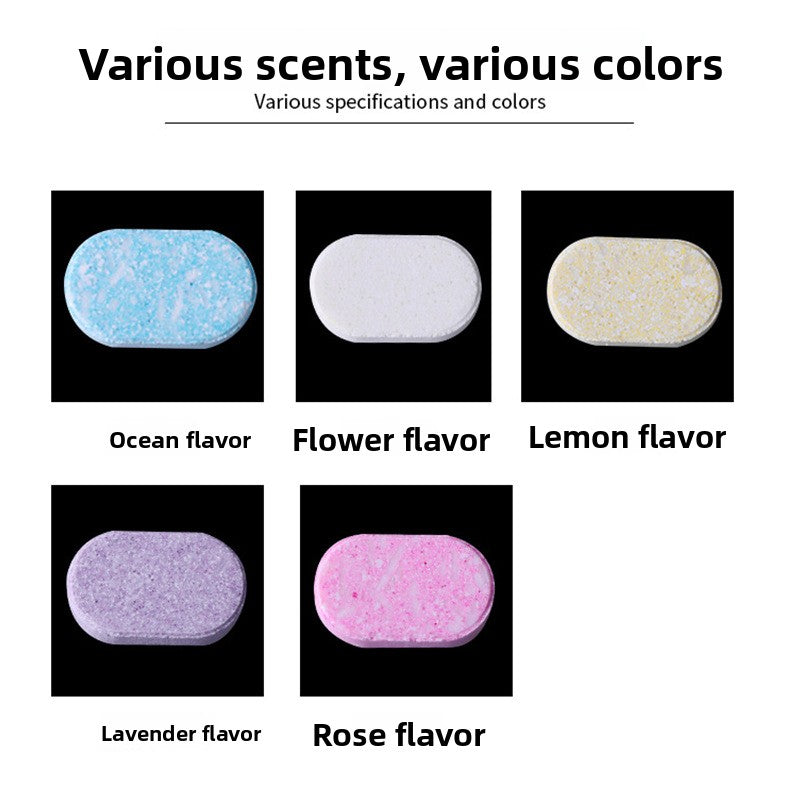 Foam Effervescent Cleaning Tablets