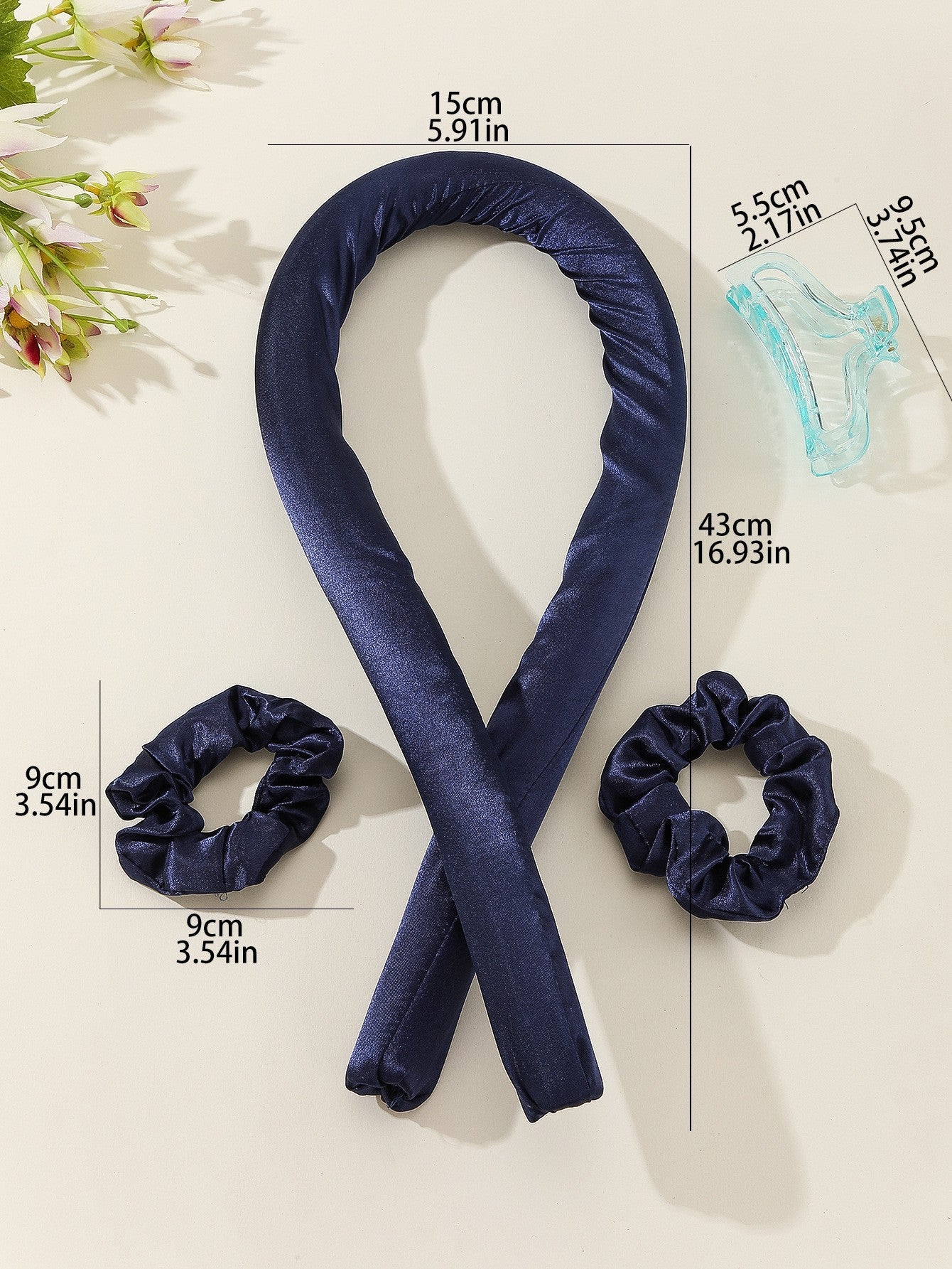 Foam Hair Curler for Overnight Waves