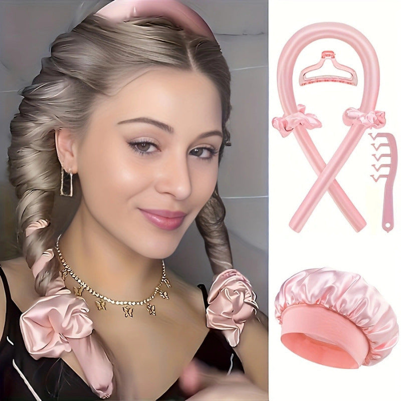 Foam Hair Curlers with Hair Ties