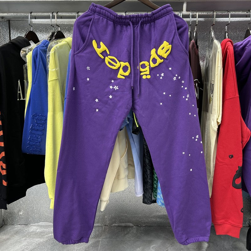 Foam letter printed sweatshirt