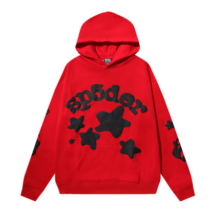 Foam letter printed sweatshirt
