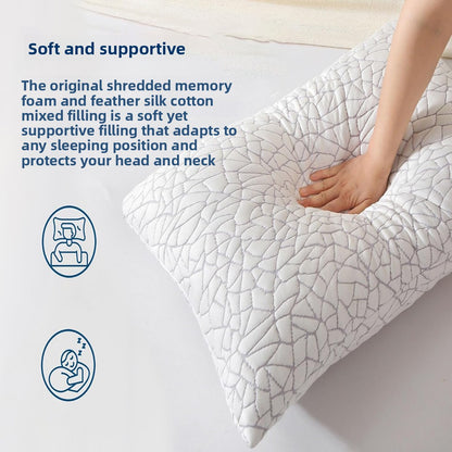 Foam long pillow