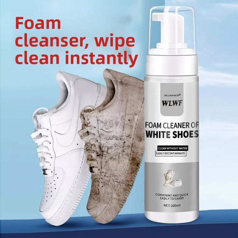 Foam Shoe Cleaner and Whitener