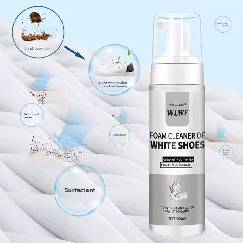 Foam Shoe Cleaner and Whitener