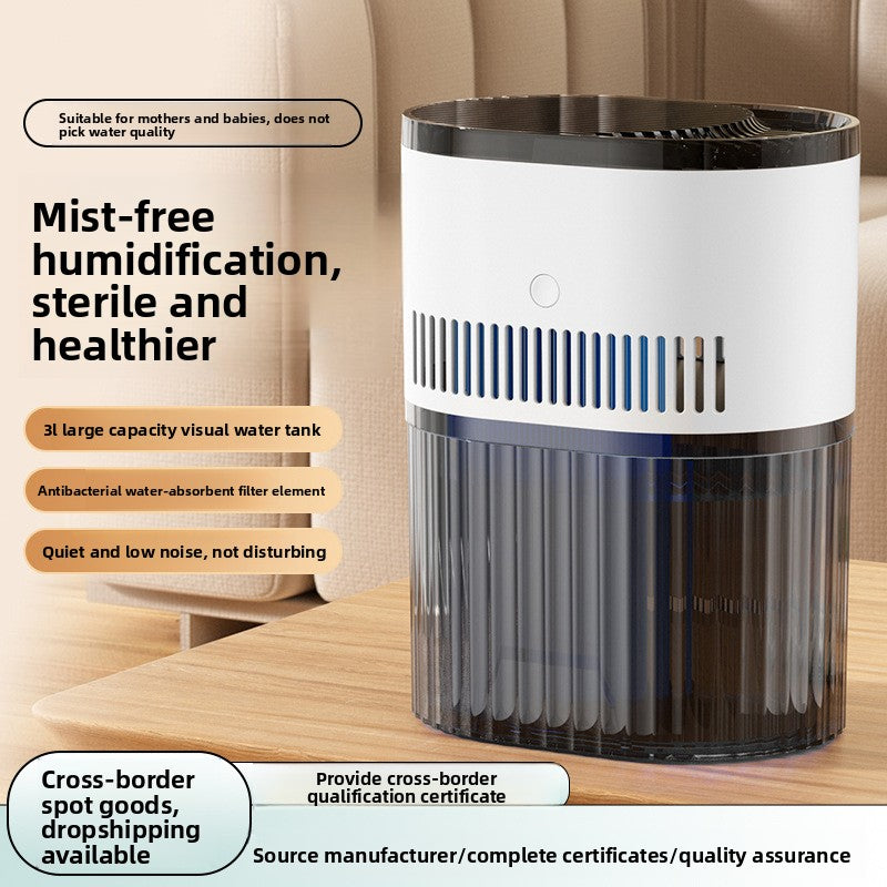 Fog-Free Humidifier with Antibacterial Function