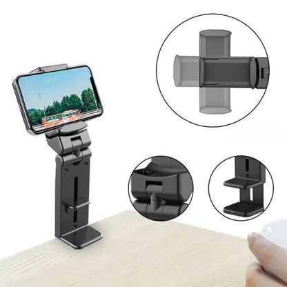 Foldable 360-Degree Rotating Phone Holder for Car and Desktop