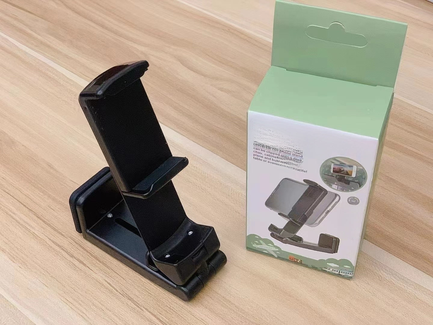 Foldable 360-Degree Rotating Phone Holder for Car and Desktop