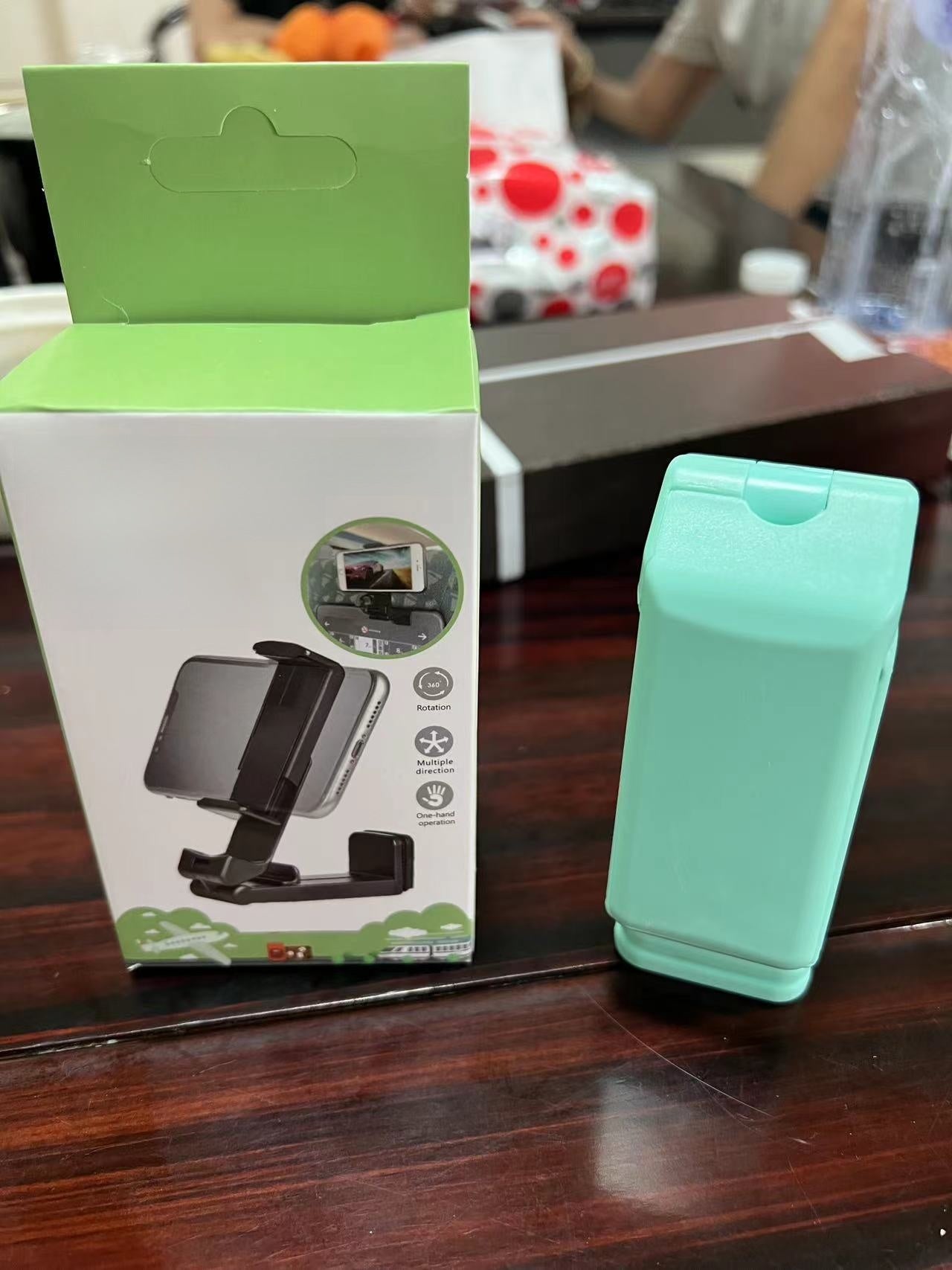 Foldable 360-Degree Rotating Phone Holder for Car and Desktop