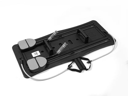 Foldable abdominal exercise board