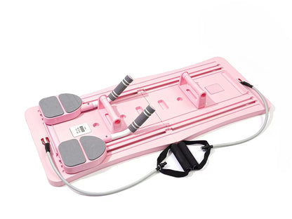 Foldable abdominal exercise board