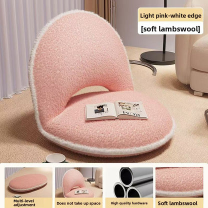 Foldable Adjustable Sofa Chair with Removable Cover