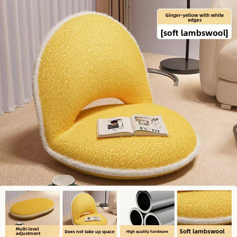Foldable Adjustable Sofa Chair with Removable Cover