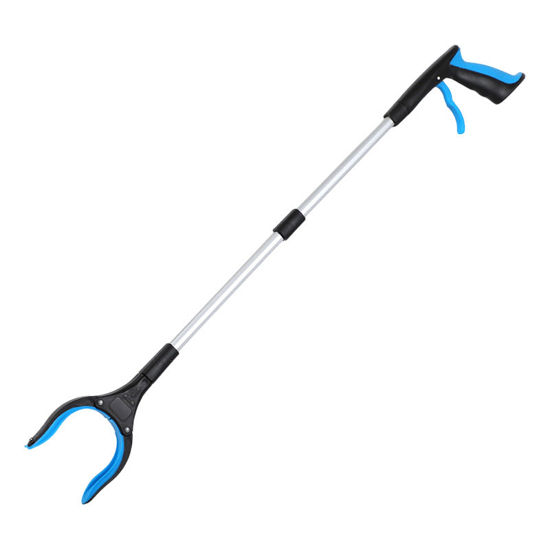 Foldable Aluminum Alloy Garbage Pickup Clip with Magnetic Head
