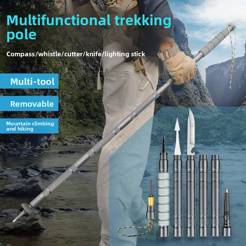 Foldable Aluminum Trekking Pole