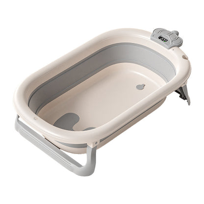 Foldable baby bathtub