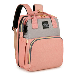 Gray with pink