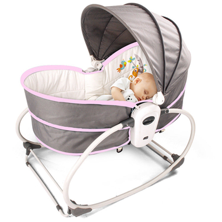 Foldable baby cradle bed