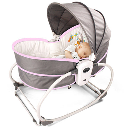 Foldable baby cradle bed