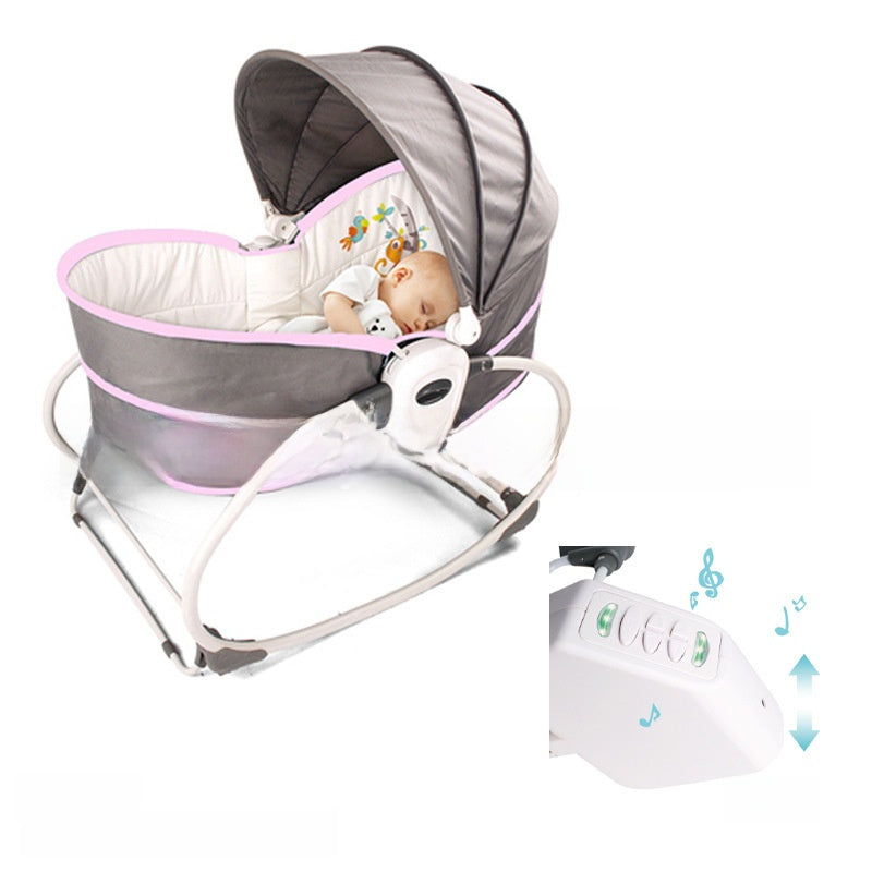Foldable baby cradle bed