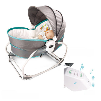 Foldable baby cradle bed