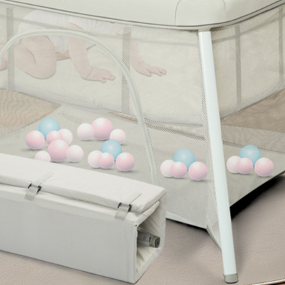 Foldable baby crib