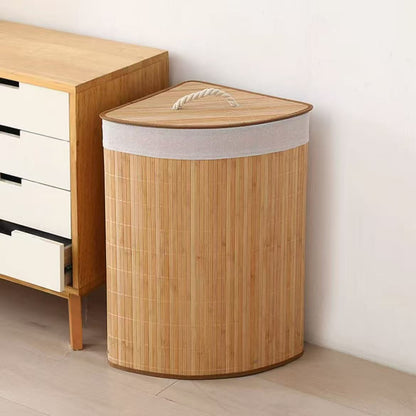 Foldable Bamboo Laundry Hamper