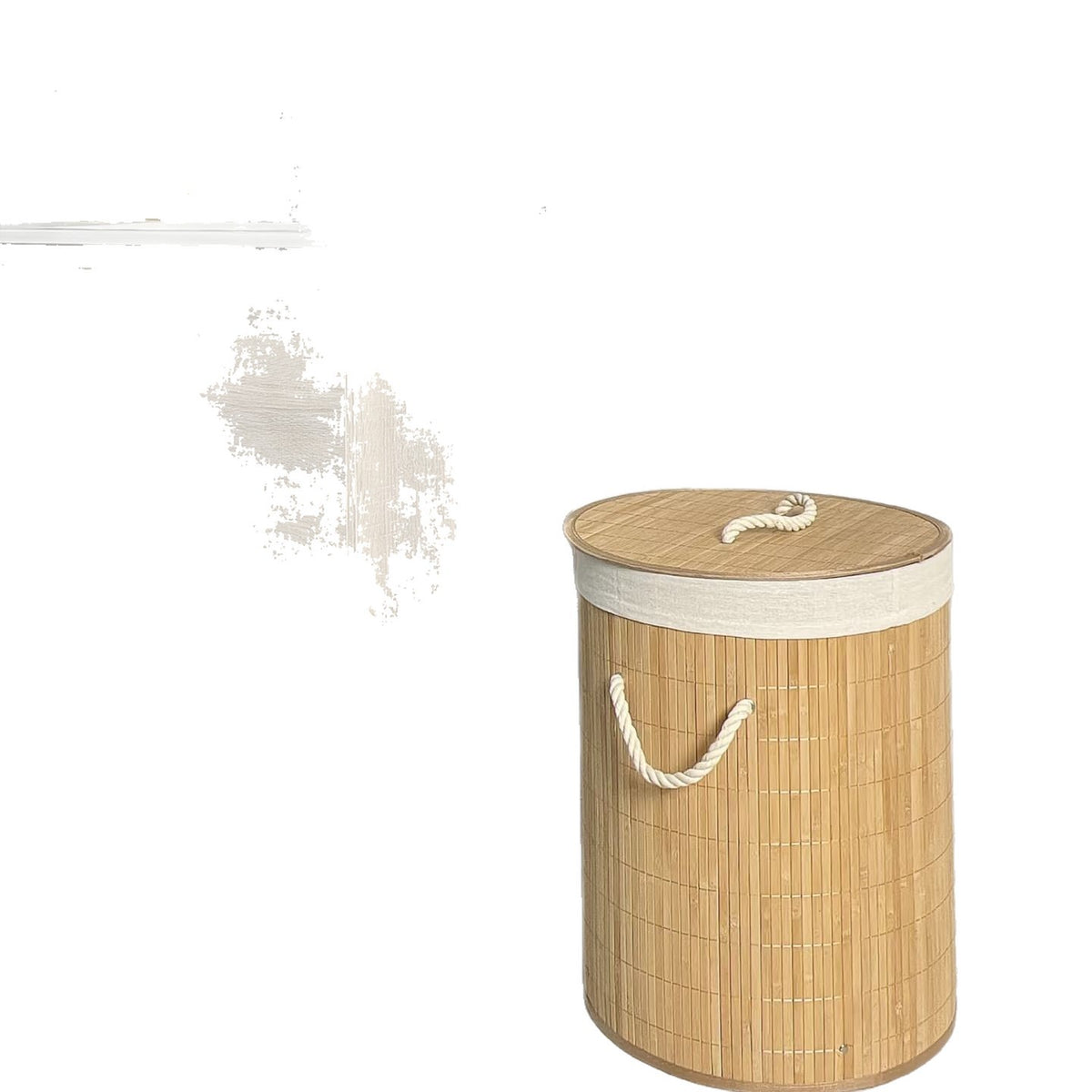 Foldable Bamboo Laundry Hamper