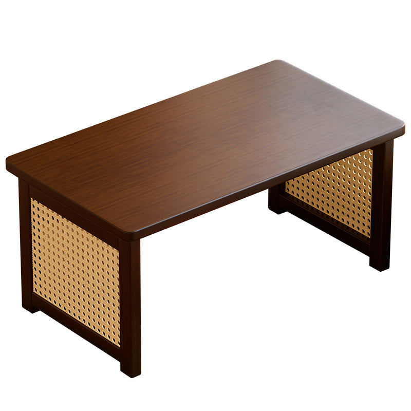 Foldable Bamboo Small Table for Windowsill Bed Study Coffee Table