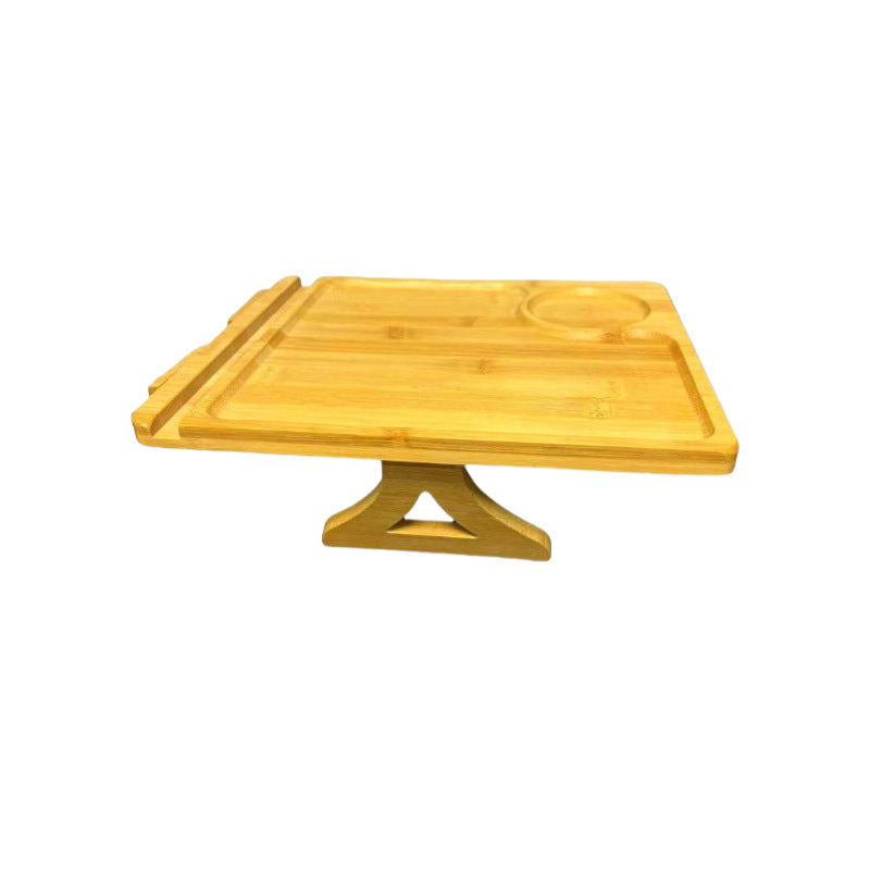 Foldable Bamboo Sofa Armrest Tray