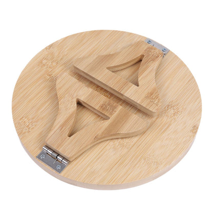 Foldable Bamboo Sofa Armrest Tray