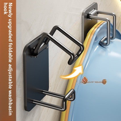 Foldable basin stand