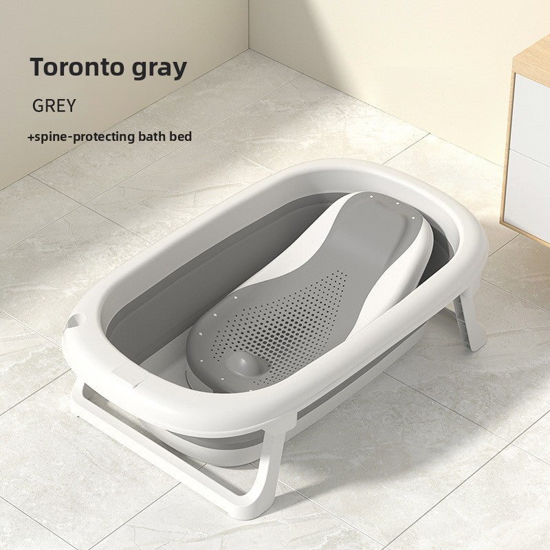 Foldable bathtub