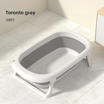 Foldable bathtub