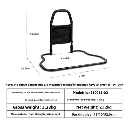 Foldable Bedside Handrail