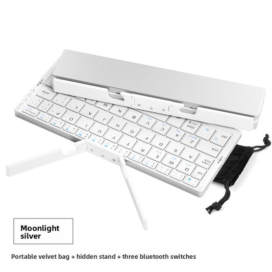Foldable Bluetooth Keyboard for Mobile Devices