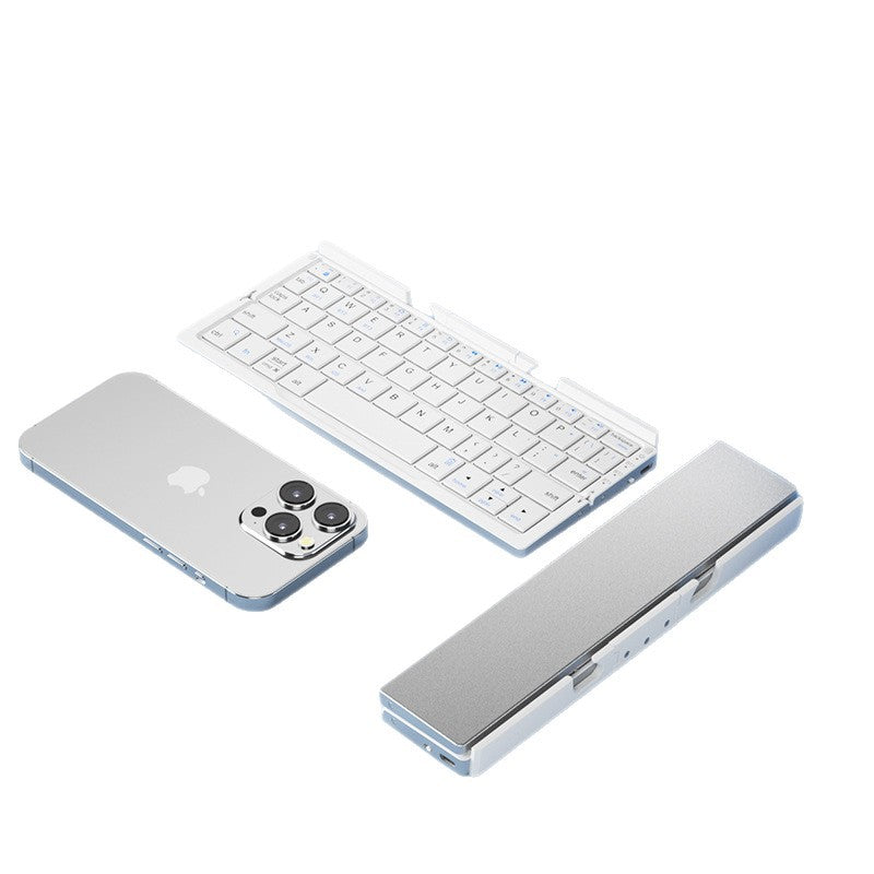 Foldable Bluetooth Keyboard for Mobile Phone and Computer