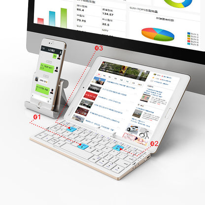 Foldable Bluetooth Keyboard