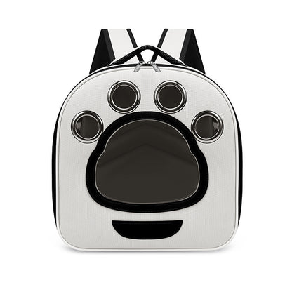 Foldable breathable cat carrier