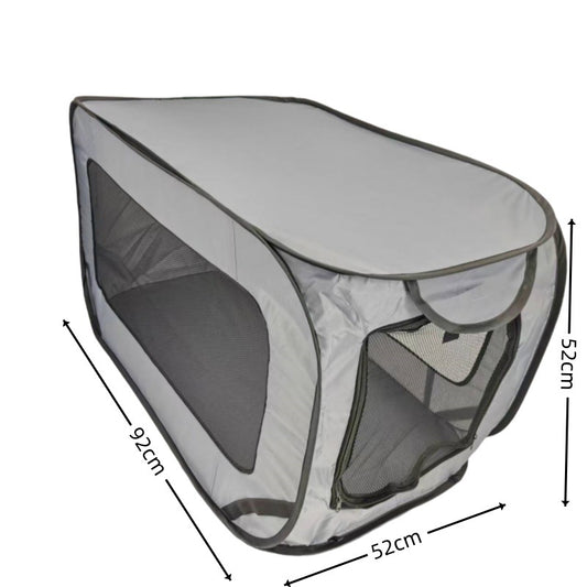 Foldable Breathable Pet Cage for Small Dogs