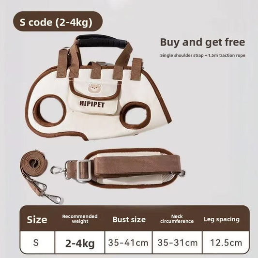 Foldable Breathable Pet Carrier Backpack