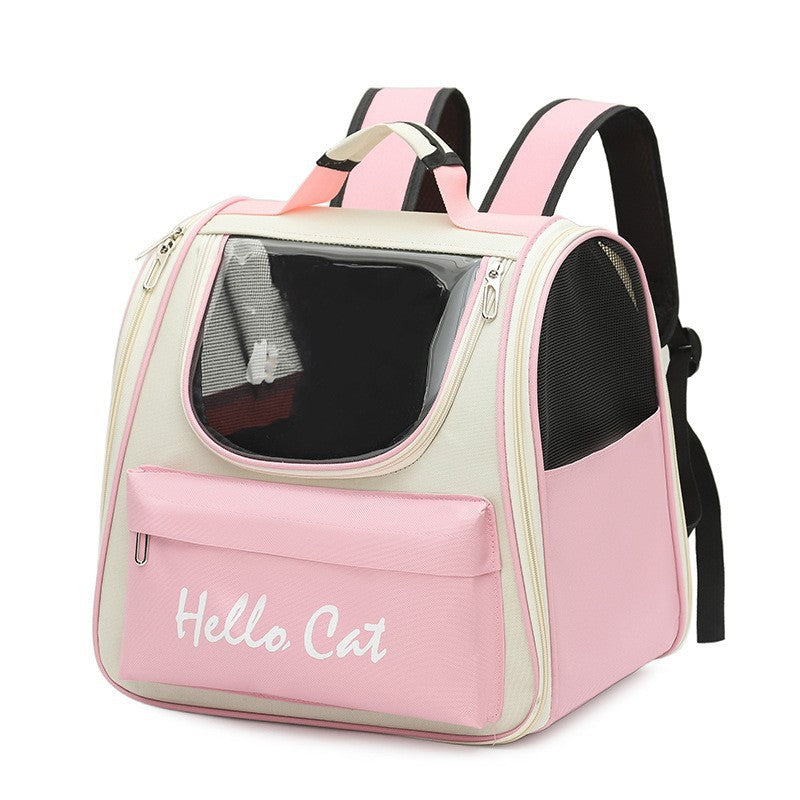 Foldable Breathable Pet Carrier Backpack
