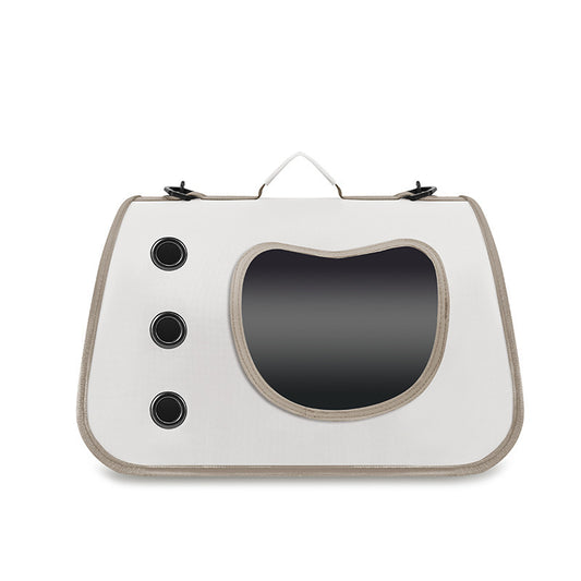 Foldable Breathable Pet Shoulder Carrier Bag