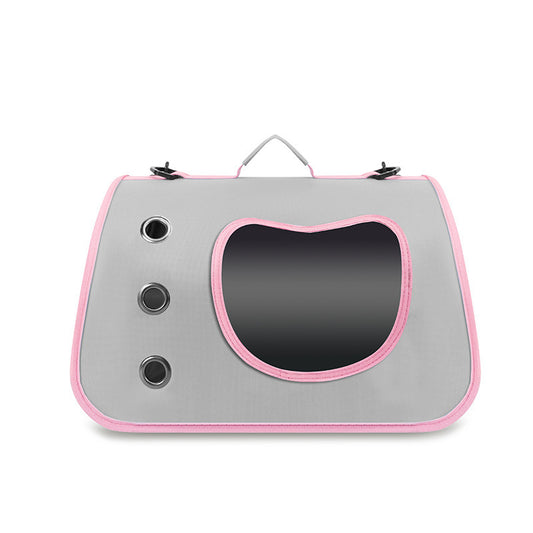 Foldable Breathable Pet Shoulder Carrier Bag