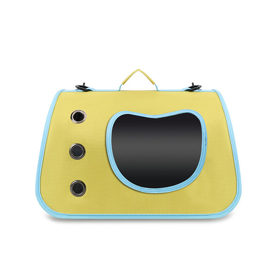 Foldable Breathable Pet Shoulder Carrier Bag